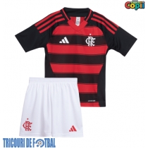 Echipament fotbal Flamengo Tricou Acasa 2025-26 pentru copii maneca scurta (+ Pantaloni scurti)