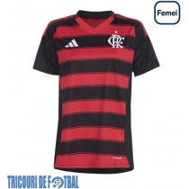 Echipament fotbal Flamengo Tricou Acasa 2025-26 pentru femei maneca scurta