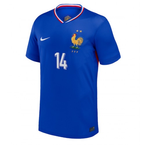 Echipament fotbal Franţa Adrien Rabiot #14 Tricou Acasa European 2024 maneca scurta Echipament fotbal Franţa Adrien Rabiot #14 Tricou Acasa European 2024 maneca scurta