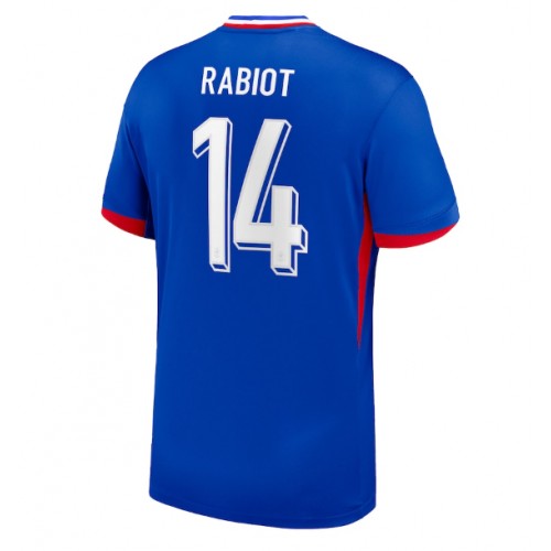Echipament fotbal Franţa Adrien Rabiot #14 Tricou Acasa European 2024 maneca scurta Echipament fotbal Franţa Adrien Rabiot #14 Tricou Acasa European 2024 maneca scurta