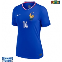 Echipament fotbal Franţa Adrien Rabiot #14 Tricou Acasa European 2024 pentru femei maneca scurta