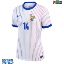 Echipament fotbal Franţa Adrien Rabiot #14 Tricou Deplasare European 2024 pentru femei maneca scurta