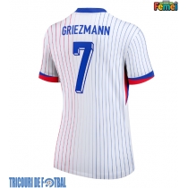 Echipament fotbal Franţa Antoine Griezmann #7 Tricou Deplasare European 2024 pentru femei maneca scurta