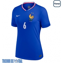 Echipament fotbal Franţa Eduardo Camavinga #6 Tricou Acasa European 2024 pentru femei maneca scurta