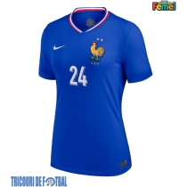 Echipament fotbal Franţa Ibrahima Konate #24 Tricou Acasa European 2024 pentru femei maneca scurta
