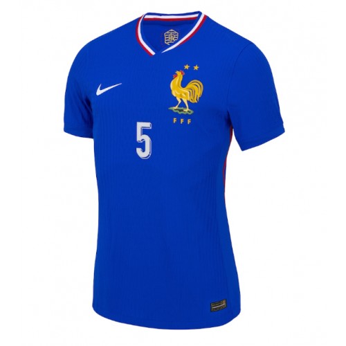 Echipament fotbal Franţa Jules Kounde #5 Tricou Acasa European 2024 maneca scurta Echipament fotbal Franţa Jules Kounde #5 Tricou Acasa European 2024 maneca scurta