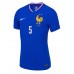 Echipament fotbal Franţa Jules Kounde #5 Tricou Acasa European 2024 maneca scurta Echipament fotbal Franţa Jules Kounde #5 Tricou Acasa European 2024 maneca scurta