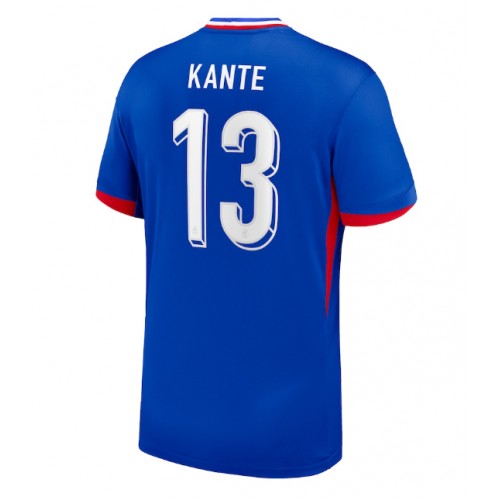 Echipament fotbal Franţa Kante #13 Tricou Acasa European 2024 maneca scurta Echipament fotbal Franţa Kante #13 Tricou Acasa European 2024 maneca scurta