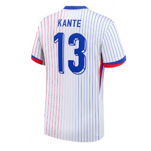 Echipament fotbal Franţa Kante #13 Tricou Deplasare European 2024 maneca scurta Echipament fotbal Franţa Kante #13 Tricou Deplasare European 2024 maneca scurta