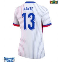 Echipament fotbal Franţa Kante #13 Tricou Deplasare European 2024 pentru femei maneca scurta