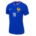 Echipament fotbal Franţa Kylian Mbappe #10 Tricou Acasa European 2024 maneca scurta Echipament fotbal Franţa Kylian Mbappe #10 Tricou Acasa European 2024 maneca scurta