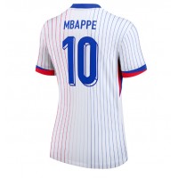 Echipament fotbal Franţa Kylian Mbappe #10 Tricou Deplasare European 2024 pentru femei maneca scurta