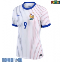 Echipament fotbal Franţa Olivier Giroud #9 Tricou Deplasare European 2024 pentru femei maneca scurta