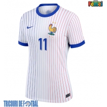 Echipament fotbal Franţa Ousmane Dembele #11 Tricou Deplasare European 2024 pentru femei maneca scurta
