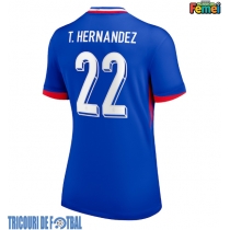 Echipament fotbal Franţa Theo Hernandez #22 Tricou Acasa European 2024 pentru femei maneca scurta