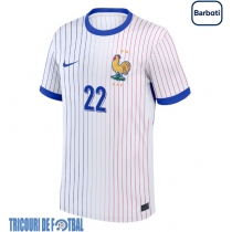 Echipament fotbal Franţa Theo Hernandez #22 Tricou Deplasare European 2024 maneca scurta