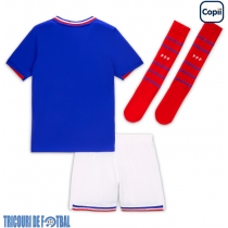 Echipament fotbal Franţa Tricou Acasa European 2024 pentru copii maneca scurta (+ Pantaloni scurti)