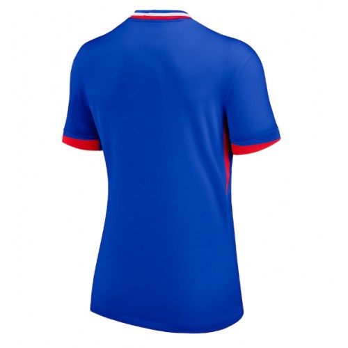 Echipament fotbal Franţa Tricou Acasa European 2024 pentru femei maneca scurta Echipament fotbal Franţa Tricou Acasa European 2024 pentru femei maneca scurta