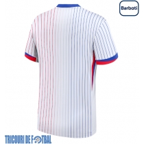 Echipament fotbal Franţa Tricou Deplasare European 2024 maneca scurta