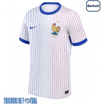 Echipament fotbal Franţa Tricou Deplasare European 2024 maneca scurta