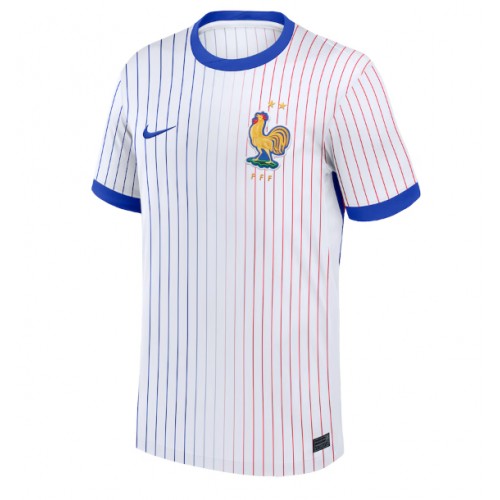 Echipament fotbal Franţa Tricou Deplasare European 2024 maneca scurta Echipament fotbal Franţa Tricou Deplasare European 2024 maneca scurta