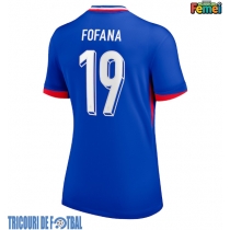 Echipament fotbal Franţa Youssouf Fofana #19 Tricou Acasa European 2024 pentru femei maneca scurta