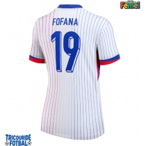 Echipament fotbal Franţa Youssouf Fofana #19 Tricou Deplasare European 2024 pentru femei maneca scurta