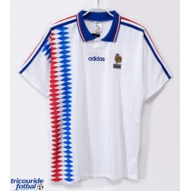 Echipament fotbal Franța 1994 Tricou Retro Deplasare maneca scurta