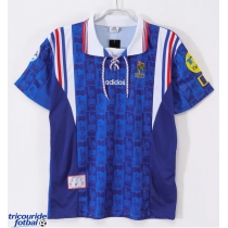 Echipament fotbal Franța 1996 Tricou Retro Acasa maneca scurta