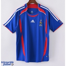 Echipament fotbal Franța 2006 Tricou Retro Acasa maneca scurta