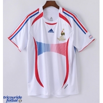Echipament fotbal Franța 2006 Tricou Retro Deplasare maneca scurta