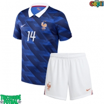 Echipament fotbal Franța Adrien Rabiot #14 Tricou Acasa Mondial 2026 pentru copii maneca scurta (+ Pantaloni scurti)