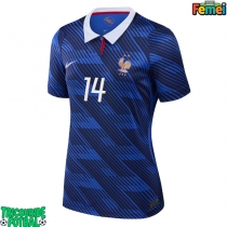 Echipament fotbal Franța Adrien Rabiot #14 Tricou Acasa Mondial 2026 pentru femei maneca scurta