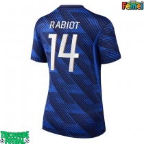 Echipament fotbal Franța Adrien Rabiot #14 Tricou Acasa Mondial 2026 pentru femei maneca scurta