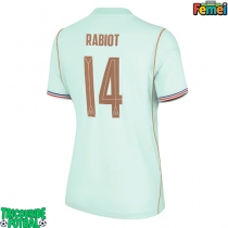 Echipament fotbal Franța Adrien Rabiot #14 Tricou Deplasare Mondial 2026 pentru femei maneca scurta