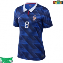 Echipament fotbal Franța Aurelien Tchouameni #8 Tricou Acasa Mondial 2026 pentru femei maneca scurta