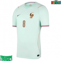 Echipament fotbal Franța Aurelien Tchouameni #8 Tricou Deplasare Mondial 2026 maneca scurta