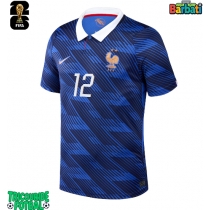 Echipament fotbal Franța Bradley Barcola #12 Tricou Acasa Mondial 2026 maneca scurta