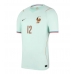 Echipament fotbal Franța Bradley Barcola #12 Tricou Deplasare Mondial 2026 maneca scurta