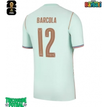 Echipament fotbal Franța Bradley Barcola #12 Tricou Deplasare Mondial 2026 maneca scurta