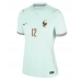 Echipament fotbal Franța Bradley Barcola #12 Tricou Deplasare Mondial 2026 pentru femei maneca scurta