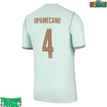 Echipament fotbal Franța Dayot Upamecano #4 Tricou Deplasare Mondial 2026 maneca scurta
