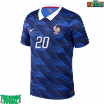 Echipament fotbal Franța Desire Doue #20 Tricou Acasa Mondial 2026 maneca scurta
