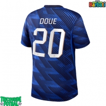 Echipament fotbal Franța Desire Doue #20 Tricou Acasa Mondial 2026 maneca scurta