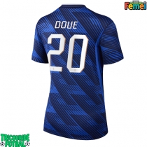 Echipament fotbal Franța Desire Doue #20 Tricou Acasa Mondial 2026 pentru femei maneca scurta
