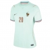 Echipament fotbal Franța Desire Doue #20 Tricou Deplasare Mondial 2026 pentru femei maneca scurta