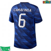 Echipament fotbal Franța Eduardo Camavinga #6 Tricou Acasa Mondial 2026 maneca scurta
