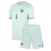 Echipament fotbal Franța Eduardo Camavinga #6 Tricou Deplasare Mondial 2026 pentru copii maneca scurta (+ Pantaloni scurti)