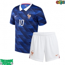 Echipament fotbal Franța Kylian Mbappe #10 Tricou Acasa Mondial 2026 pentru copii maneca scurta (+ Pantaloni scurti)