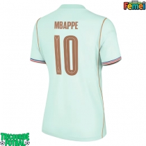 Echipament fotbal Franța Kylian Mbappe #10 Tricou Deplasare Mondial 2026 pentru femei maneca scurta